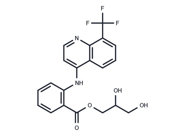 Floctafenine Chemical Structure
