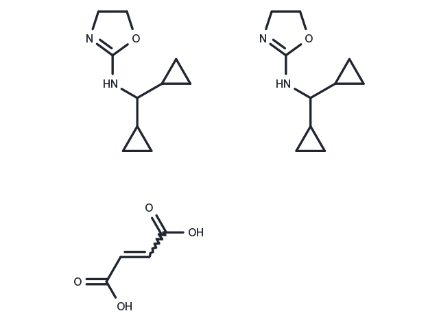Rilmenidine hemifumarate Chemical Structure
