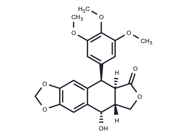 TargetMol Chemical Structure (-)-Epipodophyllotoxin