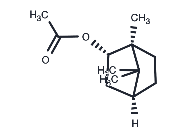 Isobornyl acetate Chemical Structure