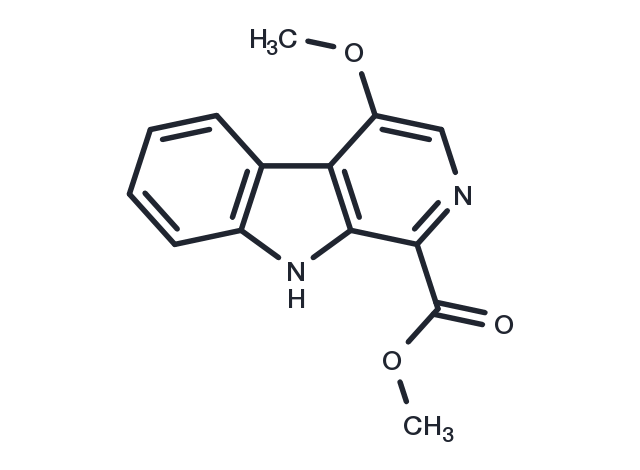 TargetMol Chemical Structure 4-Methoxy-1-methoxycarbonyl-β-carboline