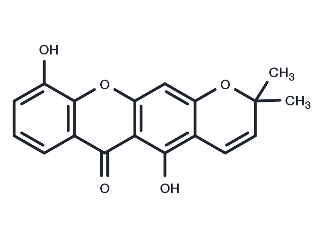 TargetMol Chemical Structure 6-Deoxyjacareubin