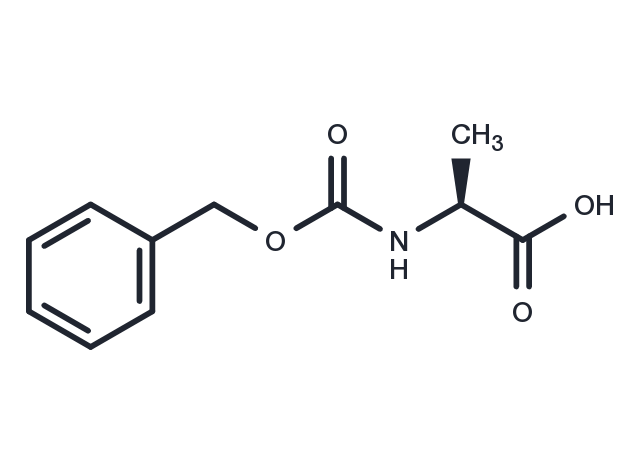 ((Benzyloxy)carbonyl)-L-alanine Chemical Structure