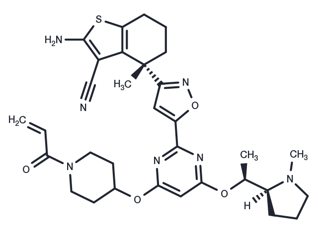 KRAS G12C inhibitor 56 Chemical Structure