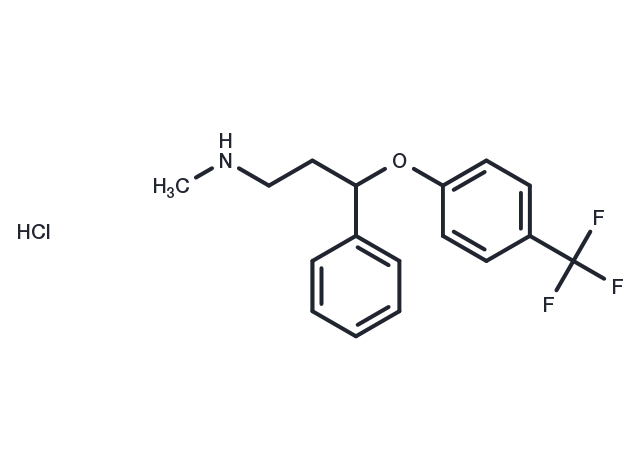 TargetMol Chemical Structure Fluoxetine hydrochloride