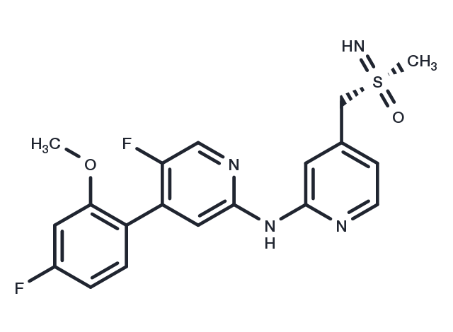 TargetMol Chemical Structure (S)-Enitociclib