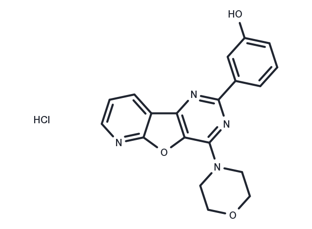 PI-103 Hydrochloride Chemical Structure