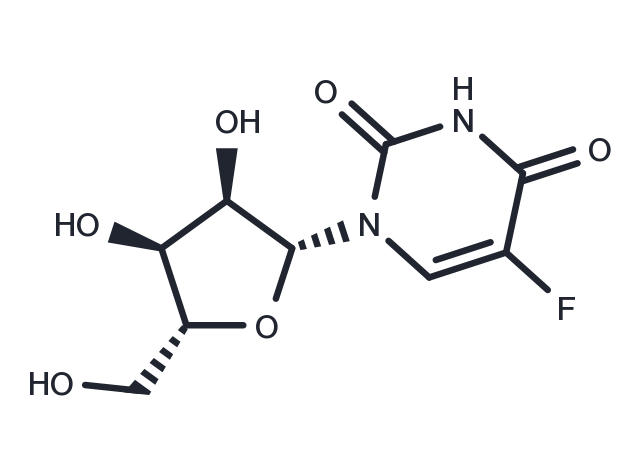 5-Fluorouridine Chemical Structure