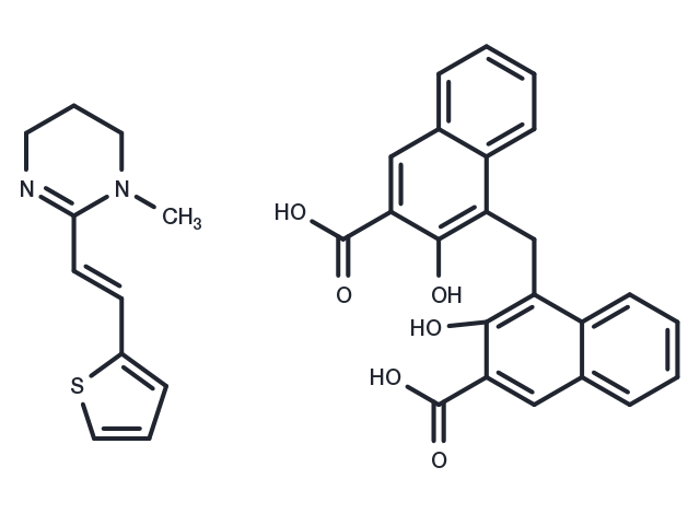 TargetMol Chemical Structure Pyrantel pamoate