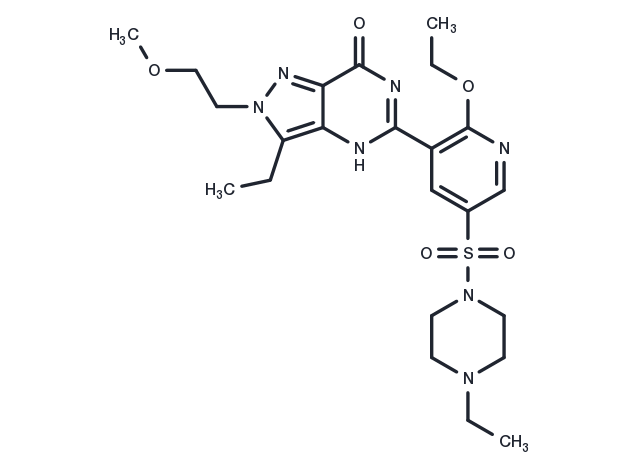 TargetMol Chemical Structure Gisadenafil