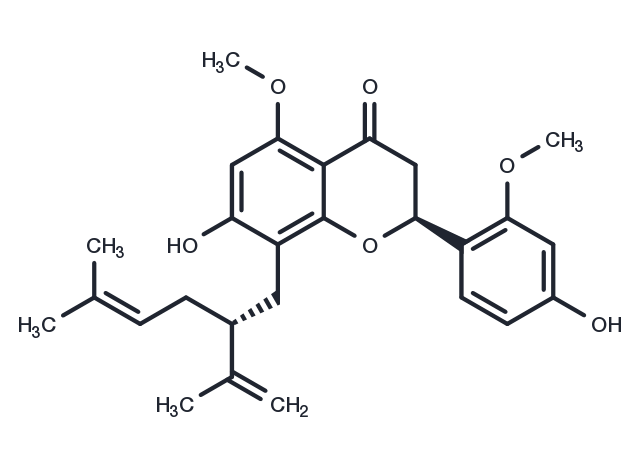 TargetMol Chemical Structure (2S)-2'-Methoxykurarinone