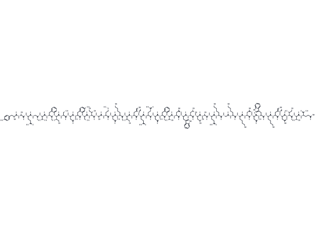 GIP, human Chemical Structure