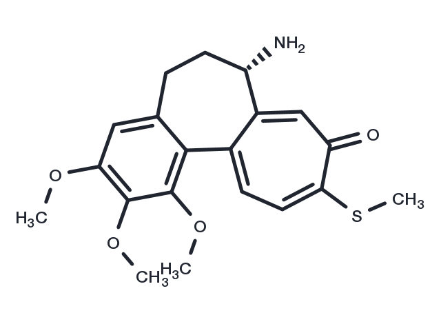 Colchicine, N-deacetyl-10-thio- Chemical Structure