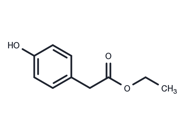 Ethyl 4-hydroxyphenylacetate Chemical Structure