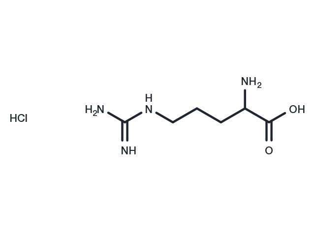 DL-Arginine xhydrochloride Chemical Structure