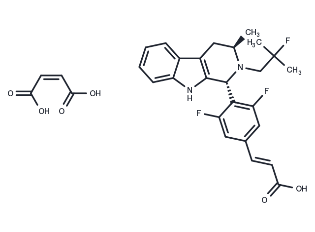 AZD9496 maleate Chemical Structure