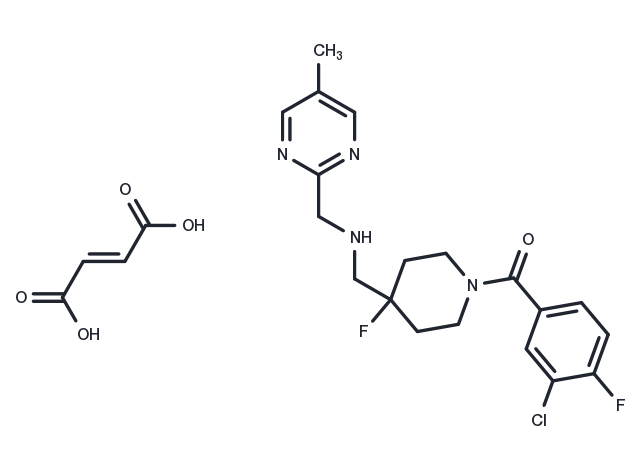 F-15599 Fumarate Chemical Structure
