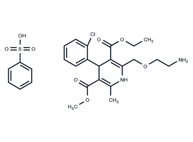 TargetMol Chemical Structure Amlodipine Besylate