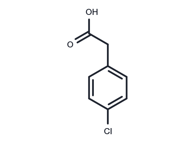 4-Chlorophenylacetic acid Chemical Structure