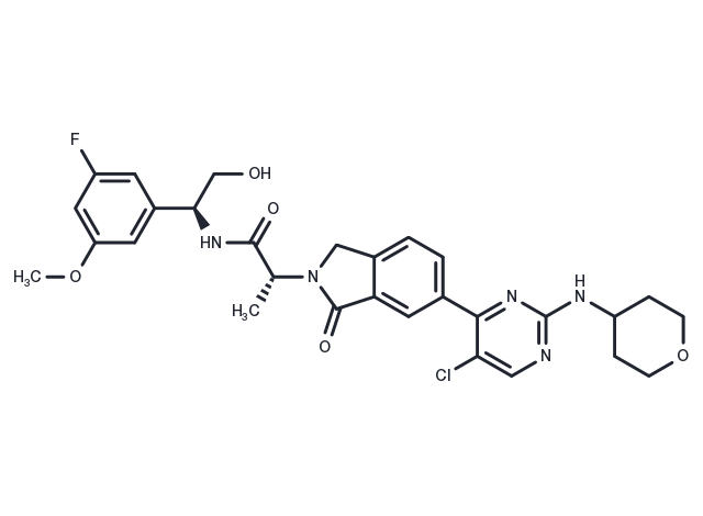 TargetMol Chemical Structure ERK1/2 inhibitor 2