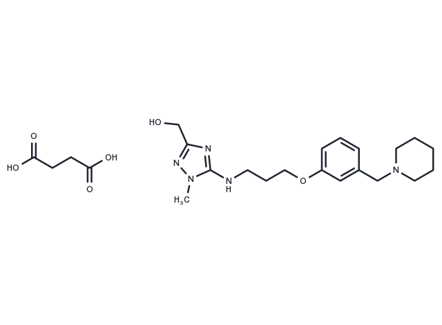 Lavoltidine succinate Chemical Structure