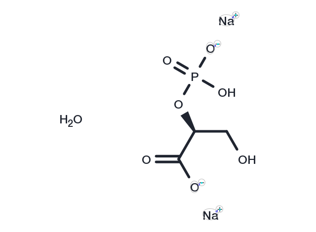 TargetMol Chemical Structure L-2-Phosphoglyceric acid disodium salt hydrate