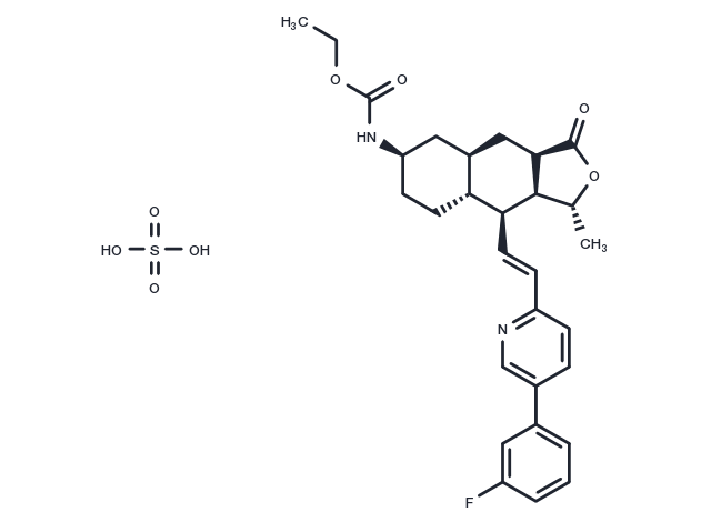 TargetMol Chemical Structure Vorapaxar sulfate