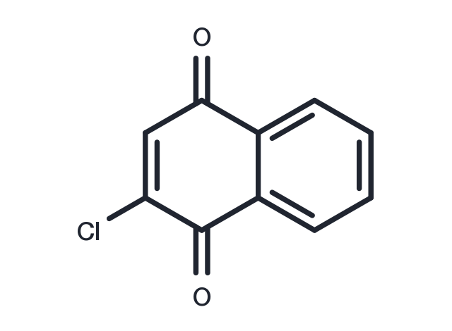 2-Chloronaphthoquinone Chemical Structure