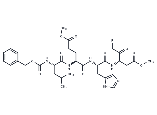 Z-LEHD-fmk Chemical Structure