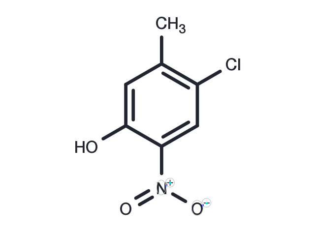 Phenol, 4-chloro-5-methyl-2-nitro- Chemical Structure