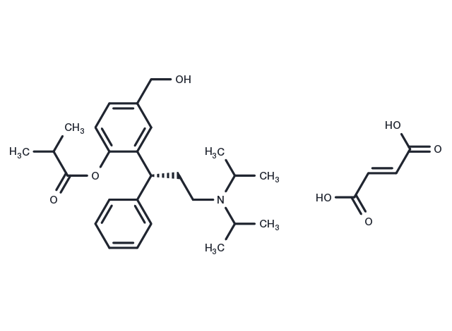 Fesoterodine fumarate Chemical Structure