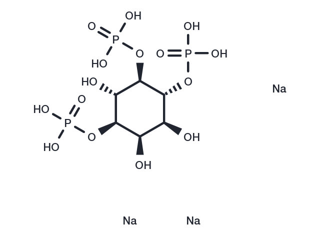 TargetMol Chemical Structure D-myo-Inositol-1,4,5-triphosphate trisodium