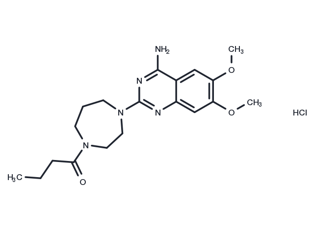 TargetMol Chemical Structure Bunazosin Hydrochloride