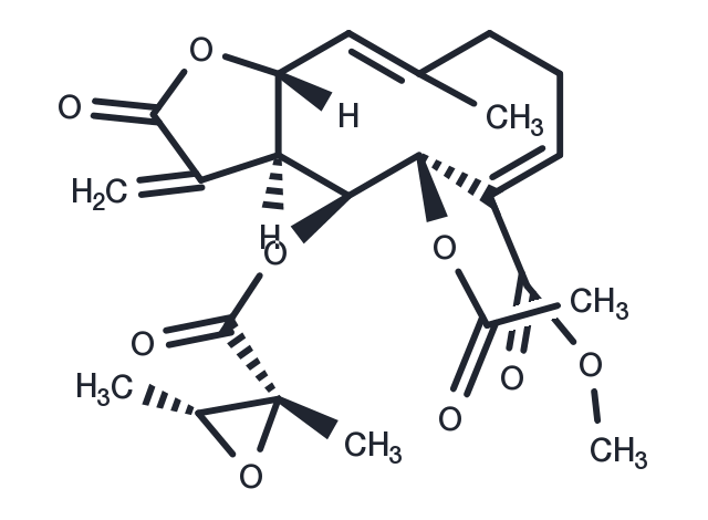 Uvedalin Chemical Structure
