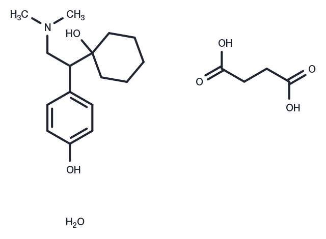 TargetMol Chemical Structure Desvenlafaxine succinate hydrate
