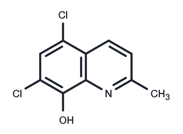 TargetMol Chemical Structure Chlorquinaldol