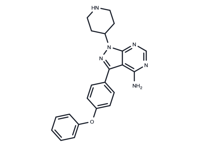 TargetMol Chemical Structure N-piperidine Ibrutinib
