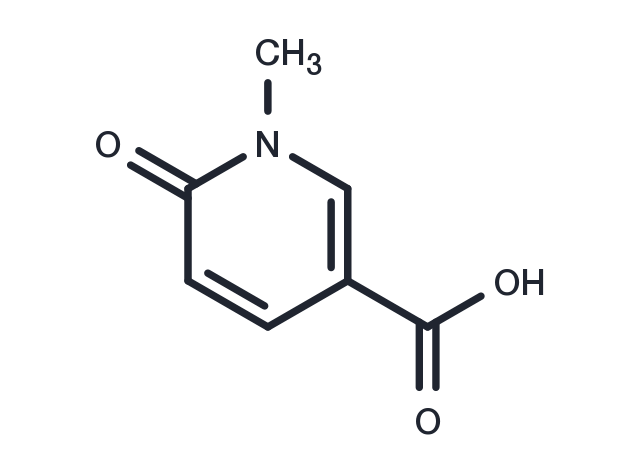 1-Methyl-6-oxo-1,6-dihydropyridine-3-carboxylic acid Chemical Structure