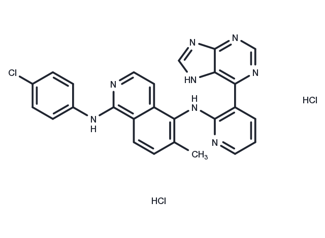 TargetMol Chemical Structure Raf inhibitor 1 dihydrochloride