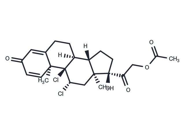 TargetMol Chemical Structure Dichlorisone Acetate