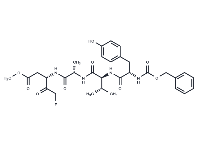 TargetMol Chemical Structure Z-YVAD-FMK