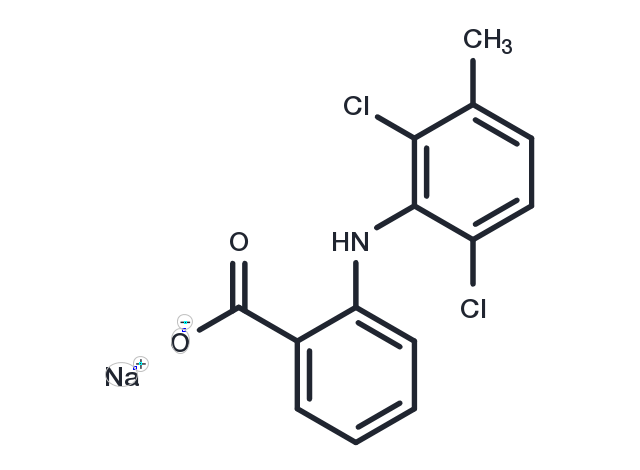 TargetMol Chemical Structure Meclofenamic acid sodium
