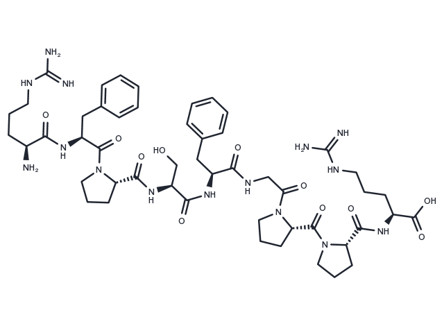 Retrobradykinin Chemical Structure