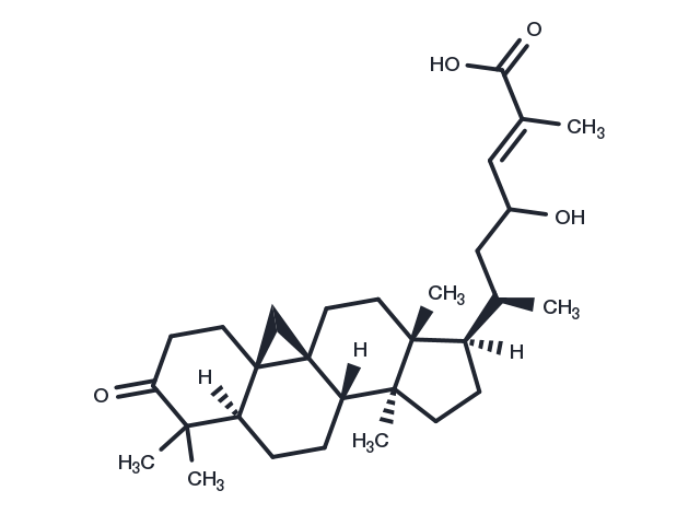 23-Hydroxymangiferonic acid Chemical Structure