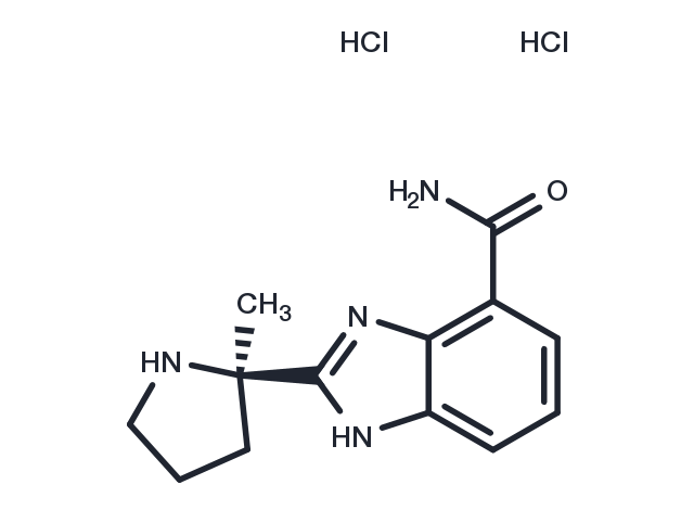 TargetMol Chemical Structure Veliparib dihydrochloride