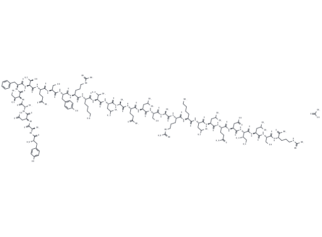 TargetMol Chemical Structure CJC-1295 acetate(863288-34-0 free base)