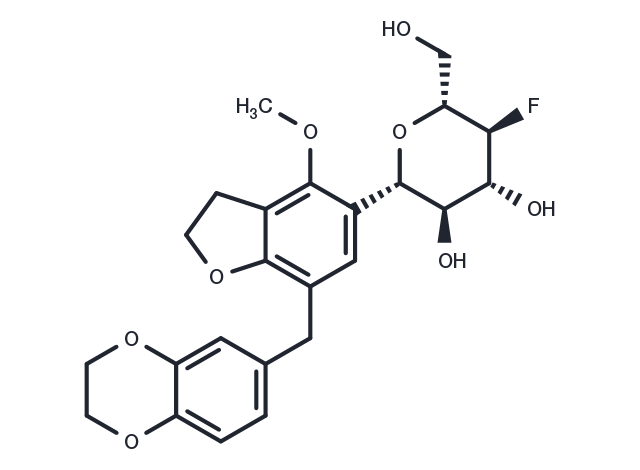 TargetMol Chemical Structure SGLT inhibitor-1