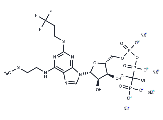 TargetMol Chemical Structure cangrelor tetrasodium