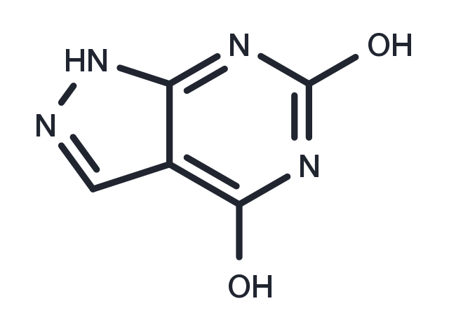 Oxypurinol Chemical Structure