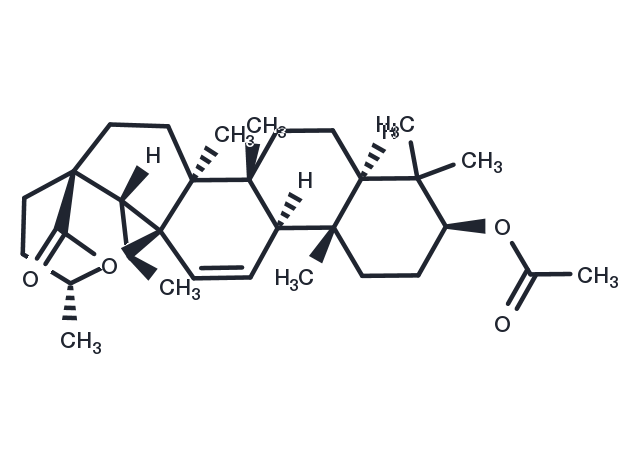 TargetMol Chemical Structure 3-Acetoxy-11-ursen-28,13-olide